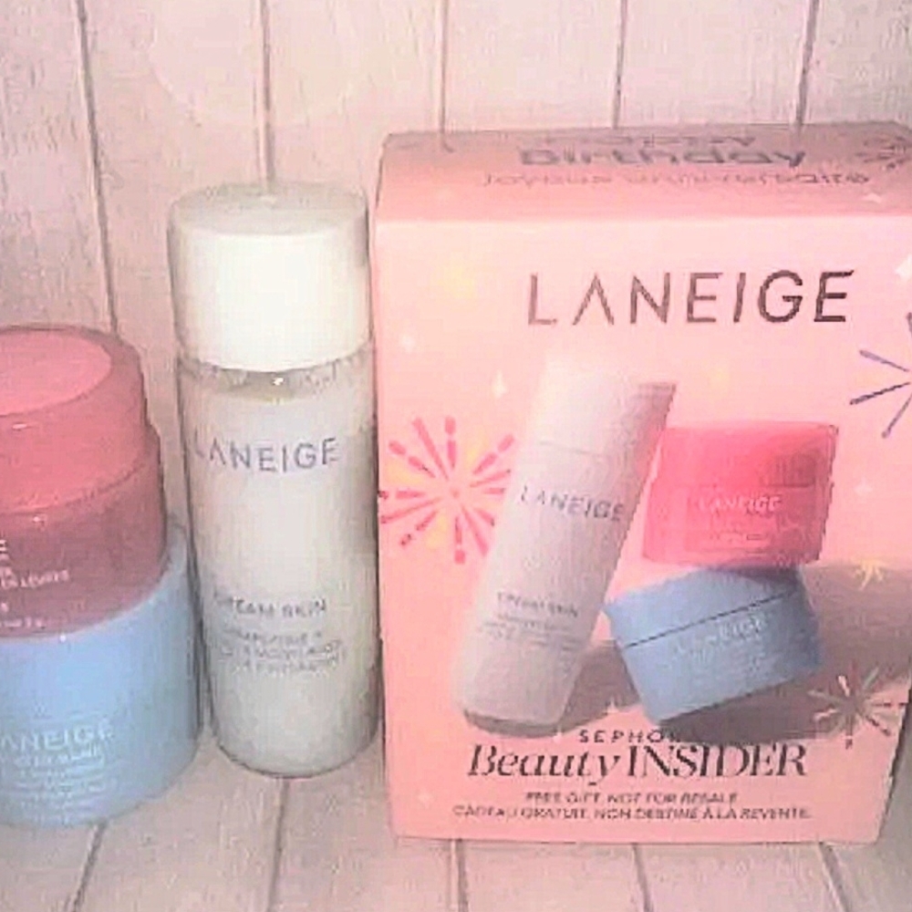 NEW LANEIGE Beauty Lip Mask,Cream Skin,Waterbank Hydration Set NEW